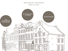 Tablet Screenshot of convento.be